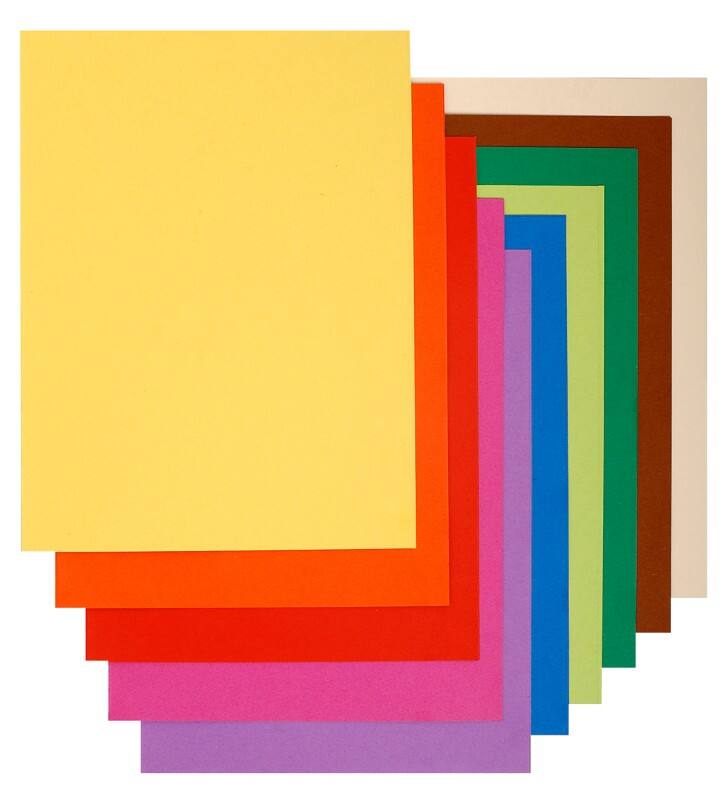 Exacompta Flash Square Cut Folder A4 Assorted Manila 80 gsm Pack of 1000