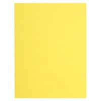 Exacompta Flash Square Cut Folder A4 Yellow Manila 80 gsm Pack of 1000