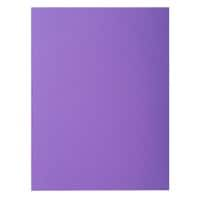 Exacompta Rock''s Square Cut Folder A4 Purple Cardboard 80 gsm Pack of 300