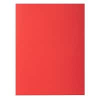 Exacompta Rock''s Square Cut Folder A4 Red Cardboard 80 gsm Pack of 300