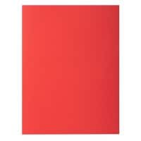 Exacompta Rock''s Square Cut Folder A4 Red Cardboard 80 gsm Pack of 300