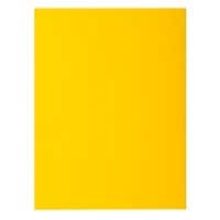 Exacompta Rock''s Square Cut Folder A4 Yellow Cardboard 80 gsm Pack of 300