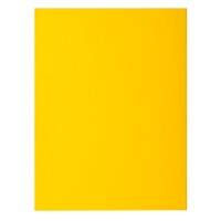 Exacompta Rock''s Square Cut Folder A4 Yellow Cardboard 80 gsm Pack of 300