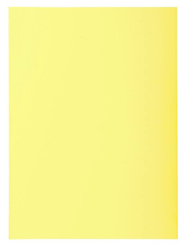 Exacompta Super Square Cut Folder A4 Yellow Cardboard 60 gsm Pack of 1000