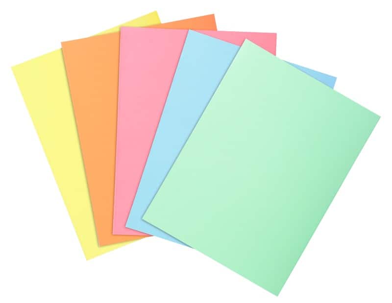 Exacompta Super Square Cut Folder A4 Assorted Cardboard 60 gsm Pack of 1000