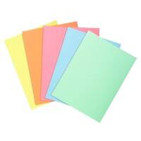 Exacompta Super Square Cut Folder A4 Assorted Cardboard 60 gsm Pack of 1000