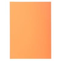 Exacompta Super Square Cut Folder A4 Orange Cardboard 60 gsm Pack of 1000