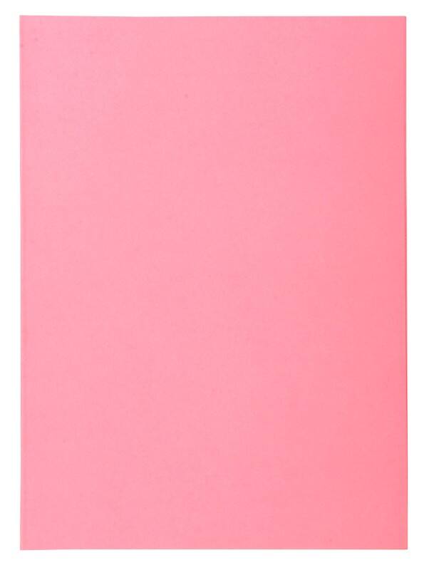 Exacompta Super Square Cut Folder A4 Pink Cardboard 60 gsm Pack of 1000