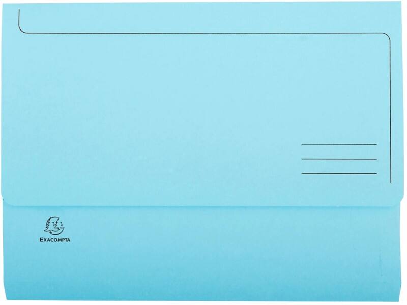 Exacompta Document Wallet 47870E A4 Card 24 (W) x 32 (H) cm Assorted Pack of 150