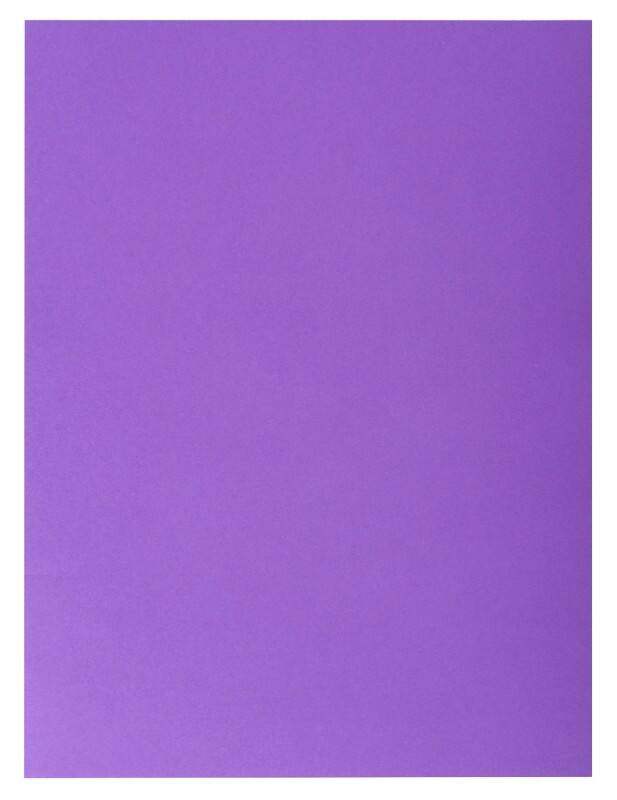 Exacompta Rock''s Square Cut Folder A4 Purple Cardboard 210 gsm Pack of 250