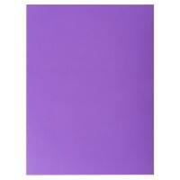 Exacompta Rock''s Square Cut Folder A4 Purple Cardboard 210 gsm Pack of 250