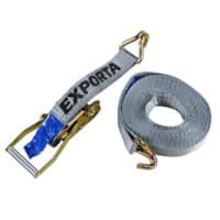 EXPORTA Ratchet Strap 50 mm x 8 m break strength 5000 Kg Pack of 10