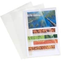 Exacompta Cut Flush Folder 56111E Transparent Polypropylene 120 Microns Pack of 100