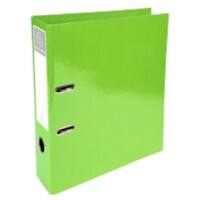 Exacompta Iderama Lever Arch File A4 70 mm Anise Green 2 ring 53623E PVC (Polyvinyl Chloride) Portrait  Pack of 10