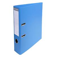 Exacompta Prem Touch Lever Arch File A4 70 mm Blue 2 ring 53742E Cardboard, PP (Polypropylene) Portrait Pack of 10