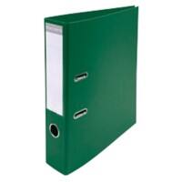 Exacompta Prem Touch Lever Arch File A4 70 mm Dark Green 2 ring 53753E Cardboard, PP (Polypropylene) Portrait  Pack of 10