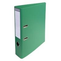 Exacompta Prem Touch Lever Arch File A4 70 mm Green 2 Rings 53743E Cardboard, PP (Polypropylene) Portrait  Pack of 10