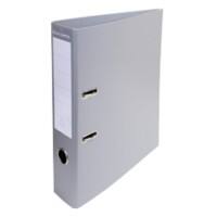 Exacompta Prem Touch Lever Arch File A4 70 mm Grey 2 ring 53740E Cardboard, PP (Polypropylene) Portrait  Pack of 10