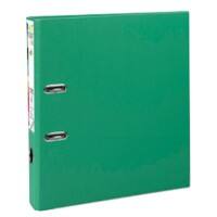 Exacompta Prem Touch Lever Arch File A4 50 mm Green 2 ring 53143E Cardboard, PP (Polypropylene) Portrait Pack of 10