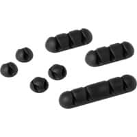 DURABLE Cable holder Cavoline Clip Mix Black Pack of 7