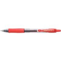 Pilot G2 07 Retractable Rollerball Pen Red 0.4 mm Medium Rollerball Refillable 70% Recycled Pack of 12