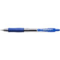 Pilot Super Grip G2 07 Retractable Rollerball Pen Blue 0.4 mm Medium Rollerball Refillable 70% Recycled Pack of 12