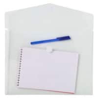 Exacompta Document Wallet 56421E A4 PP (Polypropylene) Transparent Pack of 50