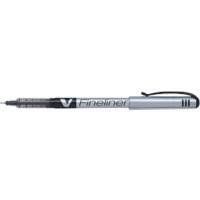 Pilot V Fineliner Pen Fine 0.5 mm Black Pack of 12