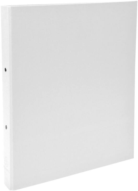 Exacompta 30 mm Ring Binder PP (Polypropylene) A4 2 Rings White 54378E Pack of 20