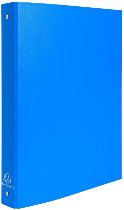 Exacompta 30 mm Ring Binder PP (Polypropylene) A4 4 Rings Blue 51471E Pack of 20