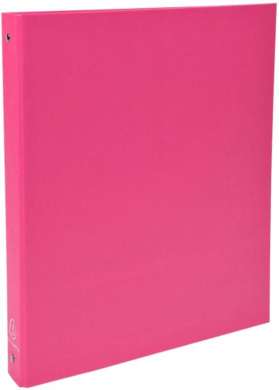 Exacompta 30 mm Ring Binder PP (Polypropylene) A4 4 Rings Pink 51365E Pack of 20