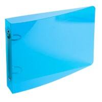 Exacompta Ring Binder 2 ring 25 mm PP (Polypropylene) Blue Pack of 10