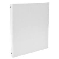 Exacompta Ring Binder Polypropylene A4 4 ring White Pack of 20