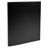 Exacompta Ring Binder 51151SE Polypropylene A4 15 mm 4 ring Black Pack of 20