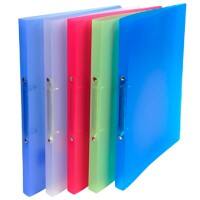 Exacompta Ring Binder Chroma 54169E Polypropylene A4 30 mm 2 ring Assorted Pack of 20