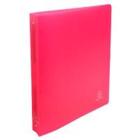 Exacompta Ring Binder Chroma 51265E Polypropylene A4 30 mm 4 ring Red Pack of 10