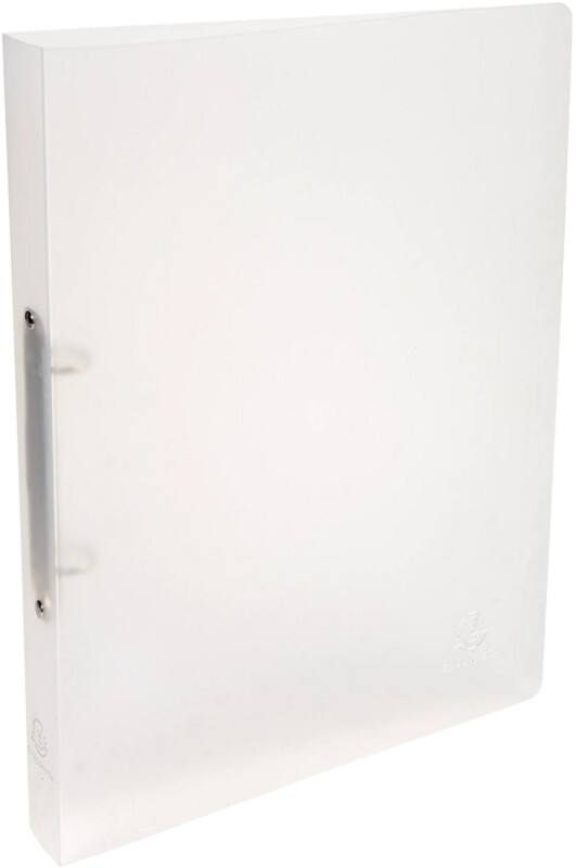 Exacompta Chromaline 20 mm Ring Binder PP (Polypropylene) A4 2 Rings Assorted 544699E Pack of 10