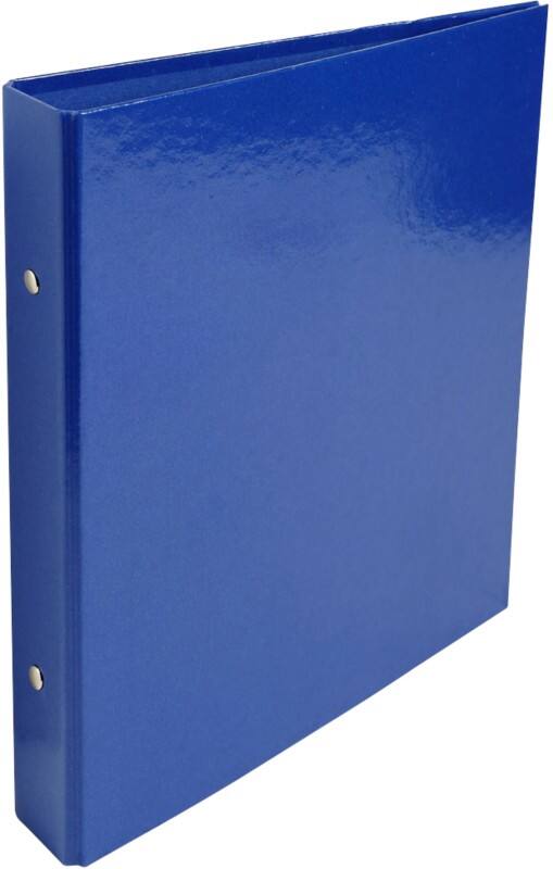 Exacompta Iderama Ring Binder Cardboard A5 2 Rings Blue 522E Pack of 10