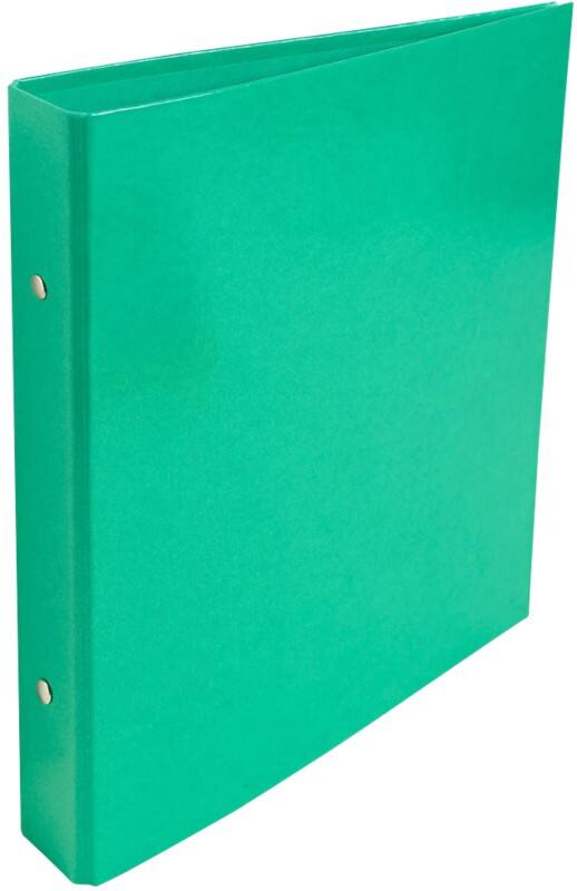 Exacompta Iderama Ring Binder Cardboard A5 2 Rings Green 523E Pack of 10
