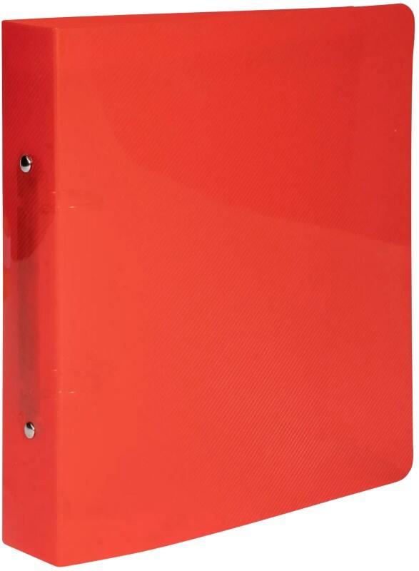 Exacompta Crystal 30 mm Ring Binder PP (Polypropylene) 170 x 220 mm 2 Rings Assorted 898E 1Pack of 5