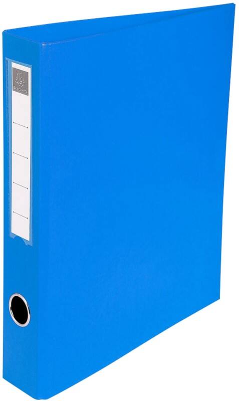 Exacompta 40 mm Ring Binder Cardboard, PU (Polyurethane), PVC (Polyvinyl Chloride) A4 4 Rings Assorted 51640E 1Pack of 5