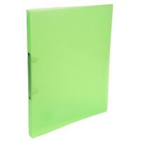 Exacompta Ring Binder Chromaline 54163E Polypropylene A4 15 mm 2 ring Green Pack of 25