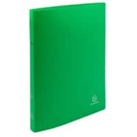 Exacompta Ring Binder Opaque 54193SE Polypropylene A4 15 mm 2 ring Light Green Pack of 25