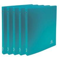 Exacompta Ring Binder Polypropylene A4 4 ring Dark Green Pack of 25