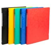 Exacompta Ring Binder Mottled pressboard A4 4 ring Assorted colours Pack of 20