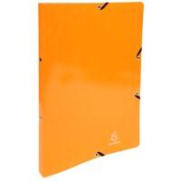 Exacompta Ring Binder Laminated Board A4 2 ring Orange Pack of 20