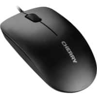 CHERRY MC 1000 Wired Mouse For Right and Left-Handed Users Black