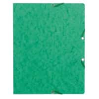 Exacompta Elasticated Folder 55463E Green Card Pack of 50
