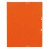 Exacompta Elasticated Folder 55464E Orange Card 24 x 32 cm Pack of 50