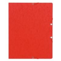 Exacompta Elasticated Folder 55465E Red Card Pack of 50